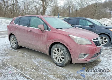 2019 Buick Envision Preferred from USA, damaged, VIN LRBFXBSA5KD044321